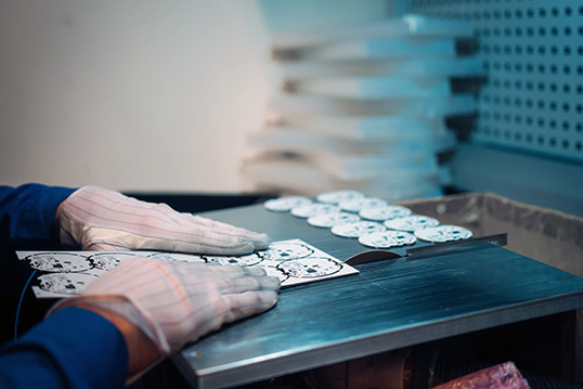 Разделка групповых заготовок